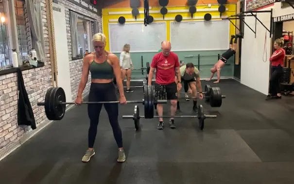CrossFit Pleasure Point Training in a Group